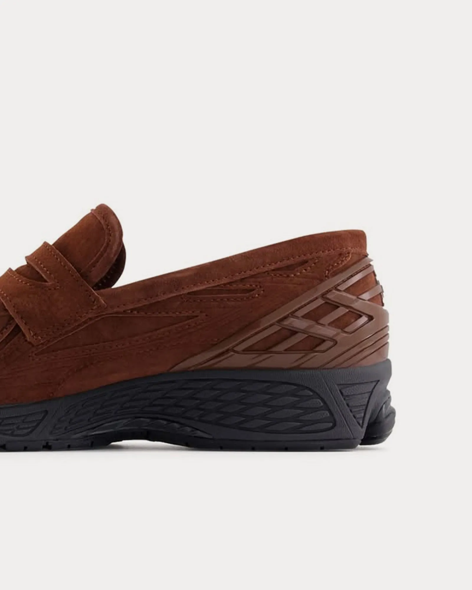 1906L Suede Rich Oak / Black Cement Loafers