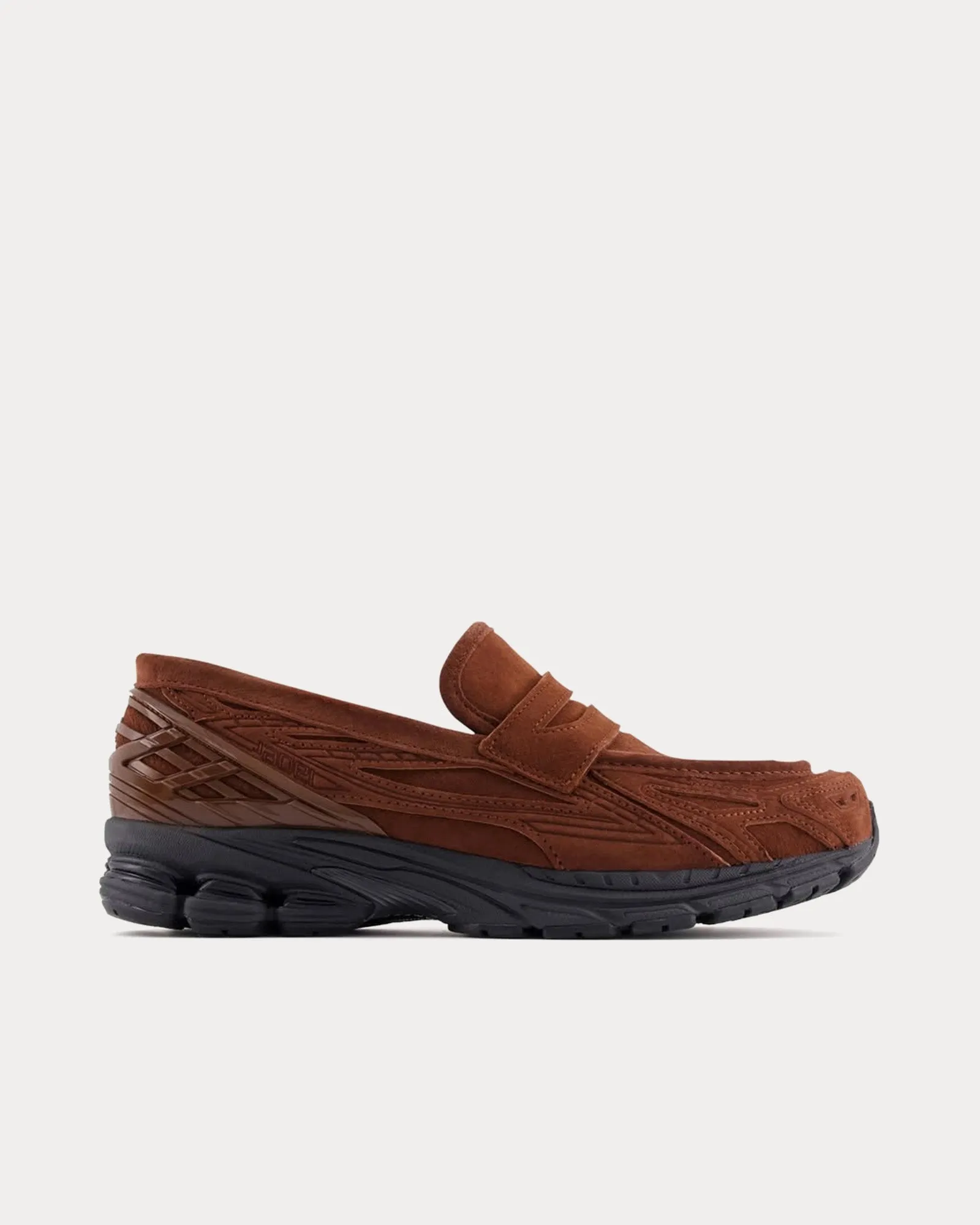 1906L Suede Rich Oak / Black Cement Loafers