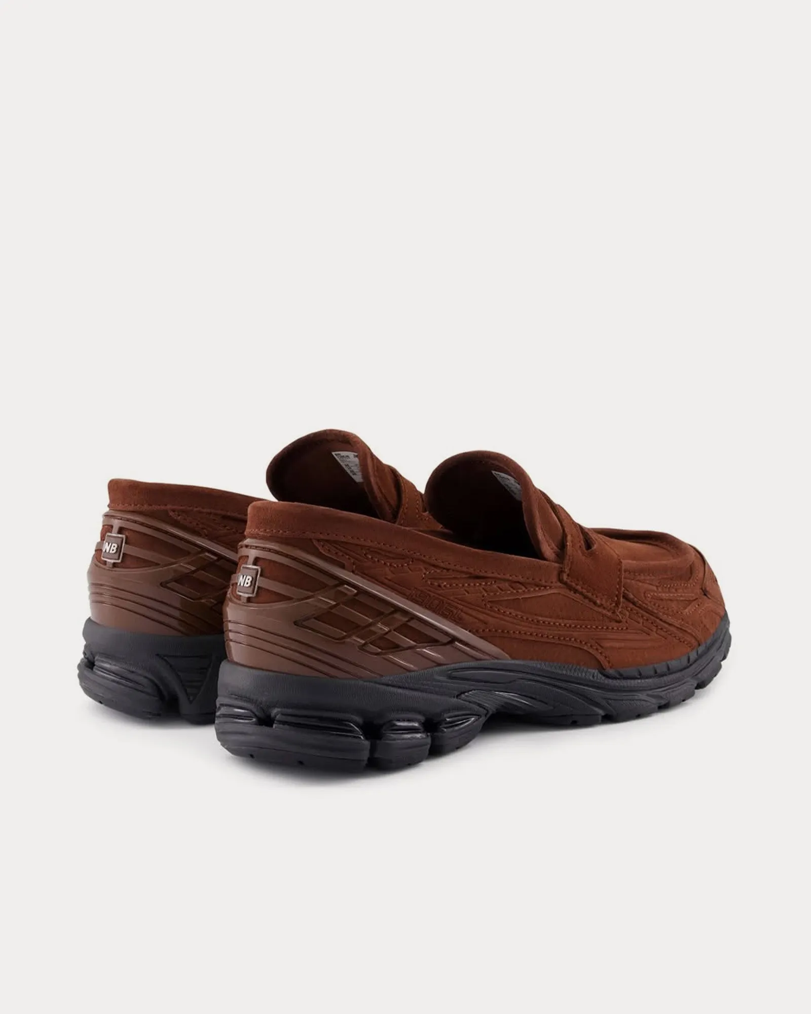1906L Suede Rich Oak / Black Cement Loafers