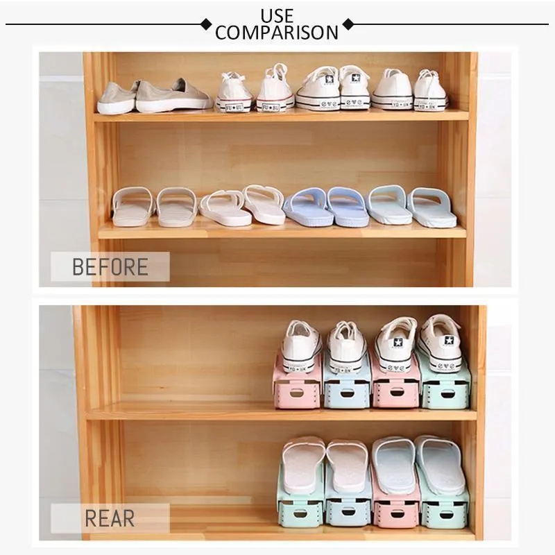 Adjustable Type Receives Shoe Rack