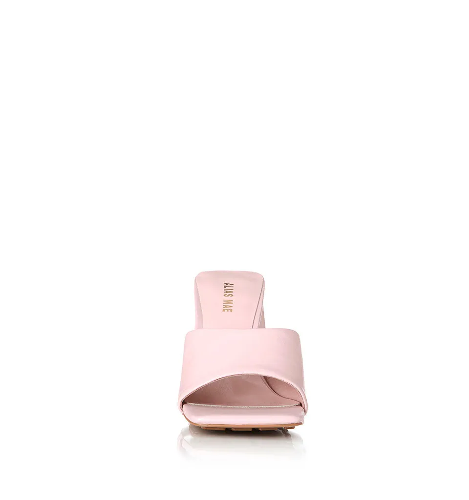 ALIAS MAE Womens Rian Leather Mules - Pink
