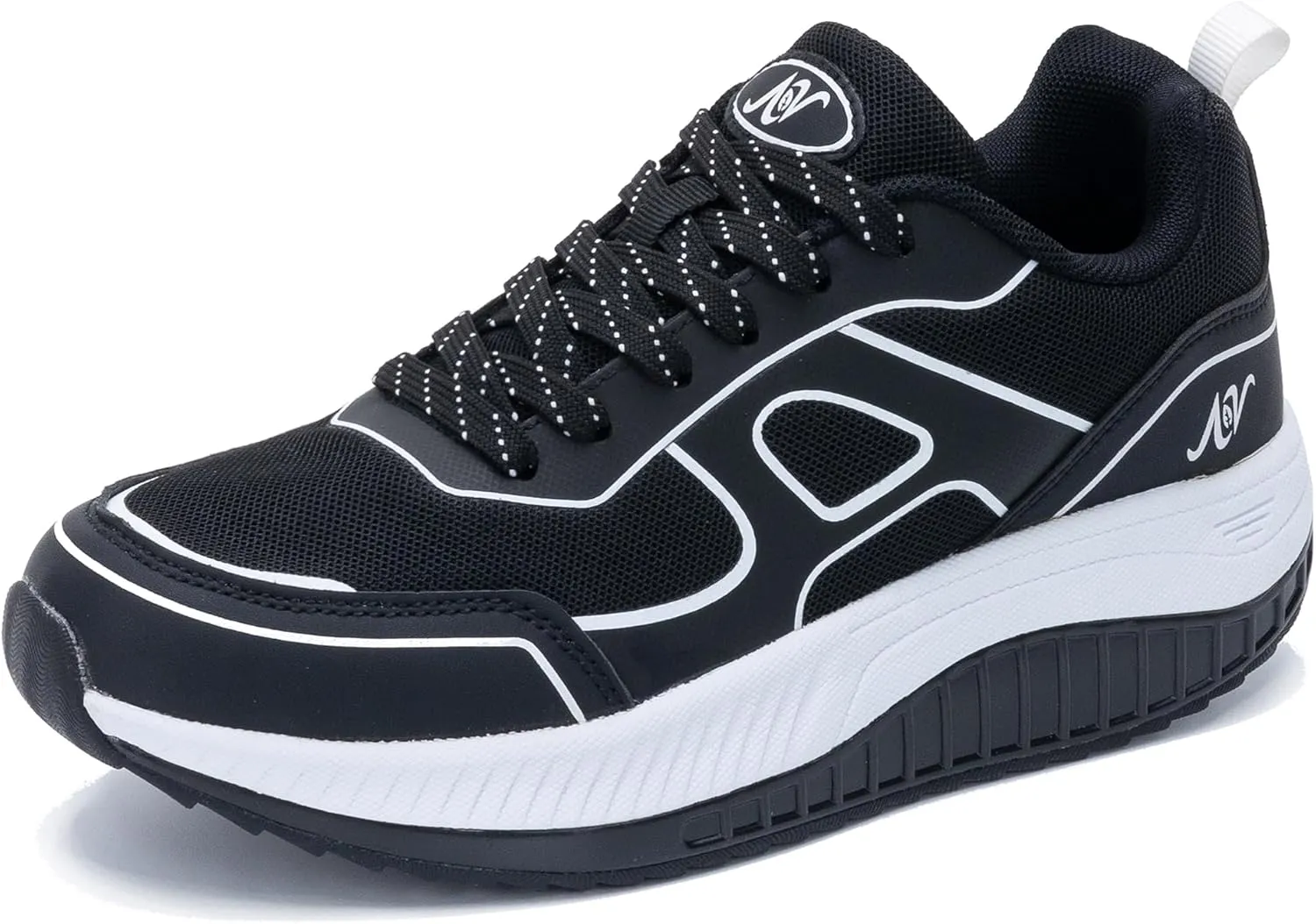 AOV Womens Walking Shoes with Arch Support Plantar Fasciitis Sneakers Gym Tennis for Foot and Heel Pain Relief