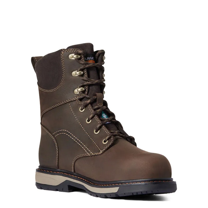 Ariat Riveter 8" CSA Glacier Grip Waterproof Composite Toe Work Boot Style 10036707