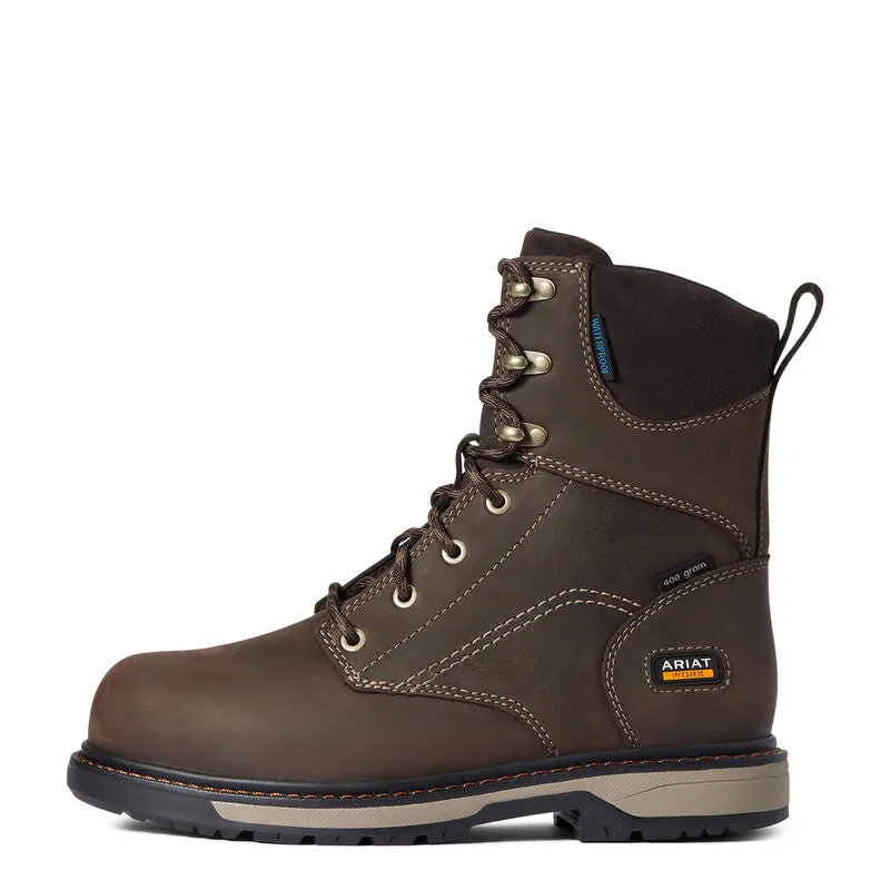 Ariat Riveter 8" CSA Glacier Grip Waterproof Composite Toe Work Boot Style 10036707