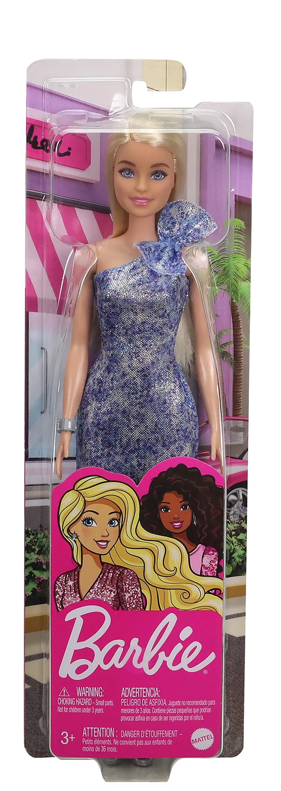 Barbie Blonde Hair Blue Eyes
