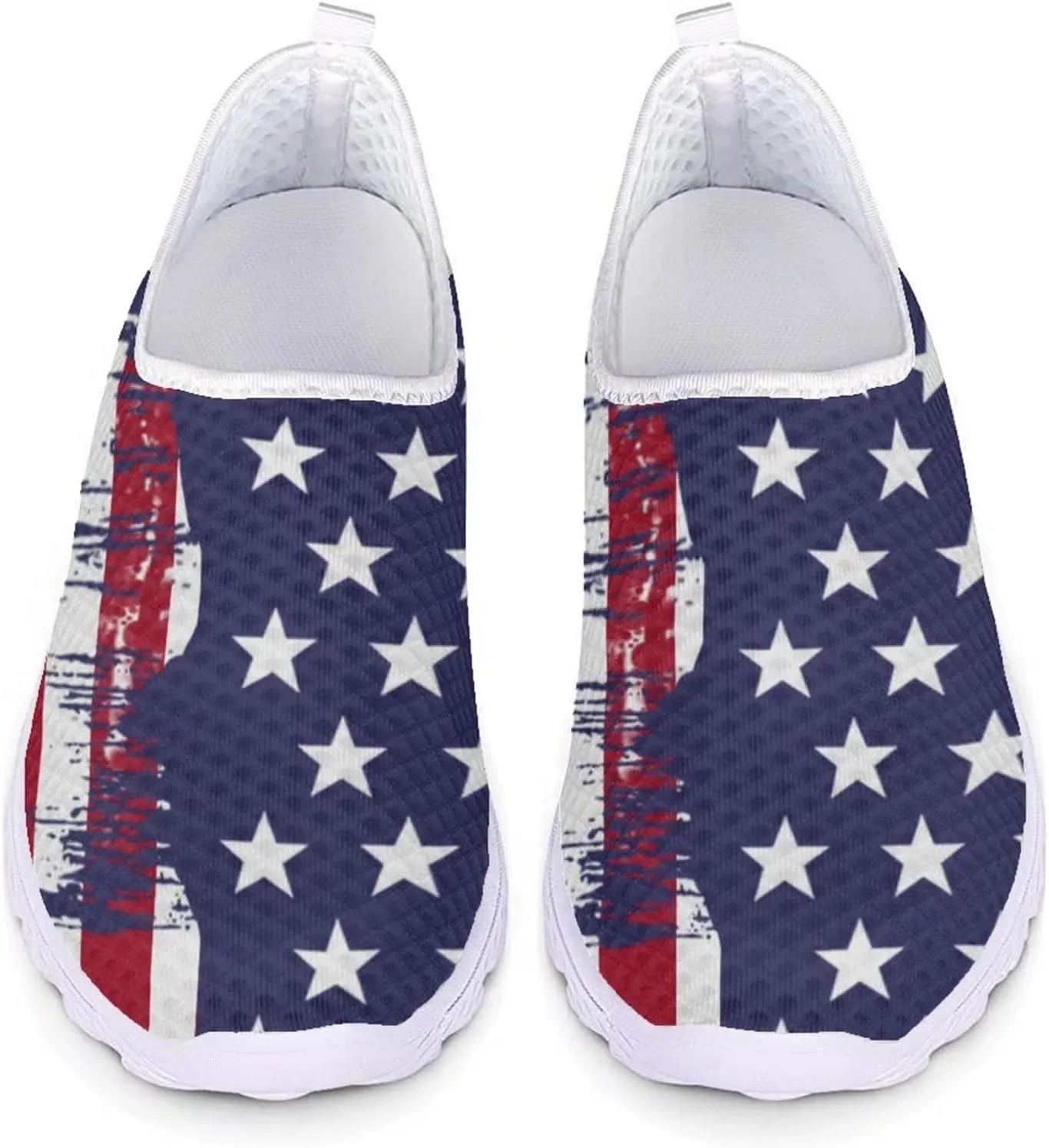 Belidome Slip On Sneakers Clipper Shoes for Women Men Casual Comfortable Walking Running Footwear