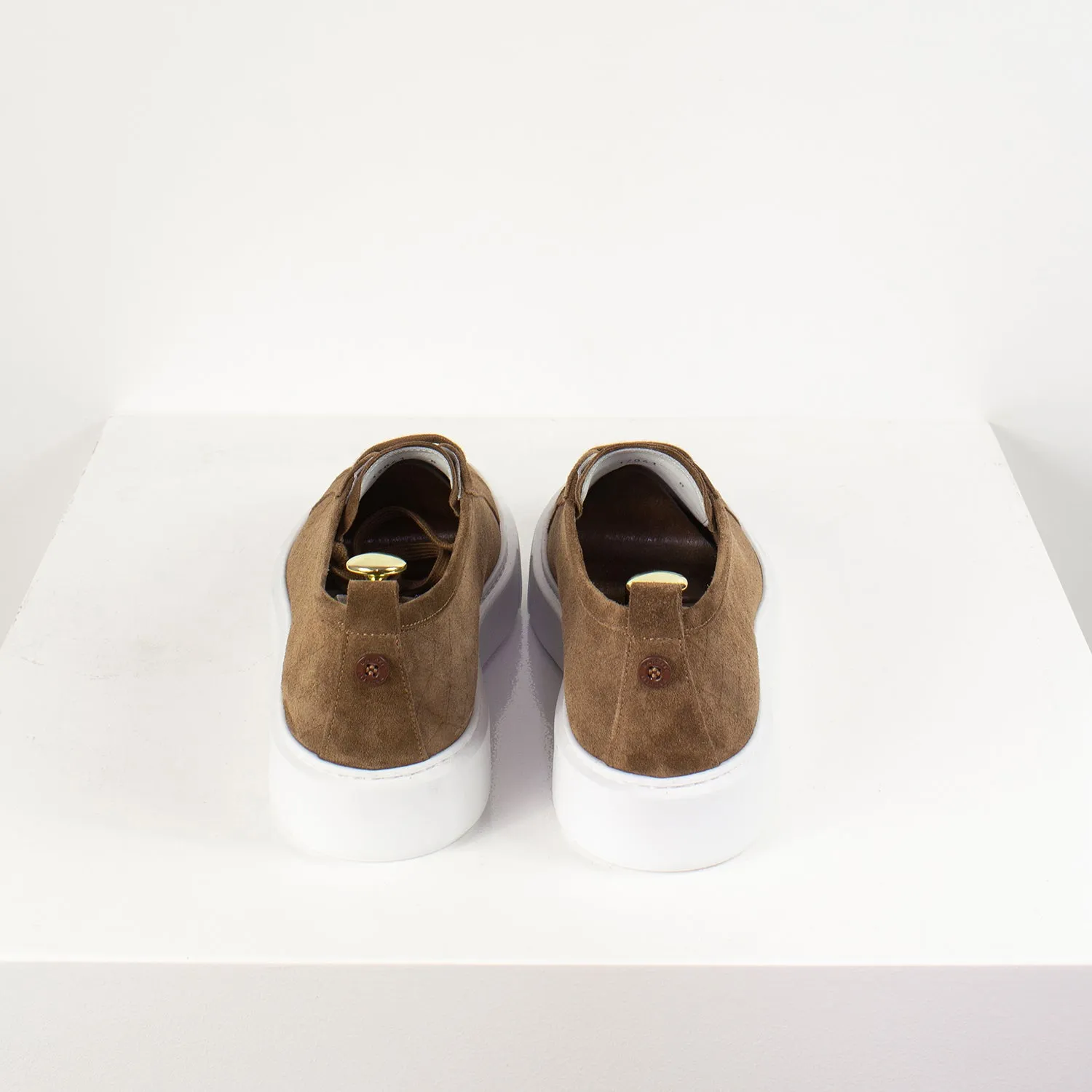 Blu Barrett Suede Sneaker