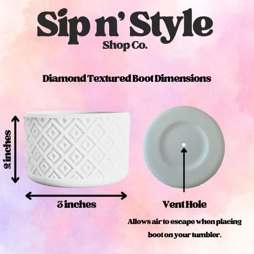 Blueberry Milk Shimmer | Diamond | Silicone Boot