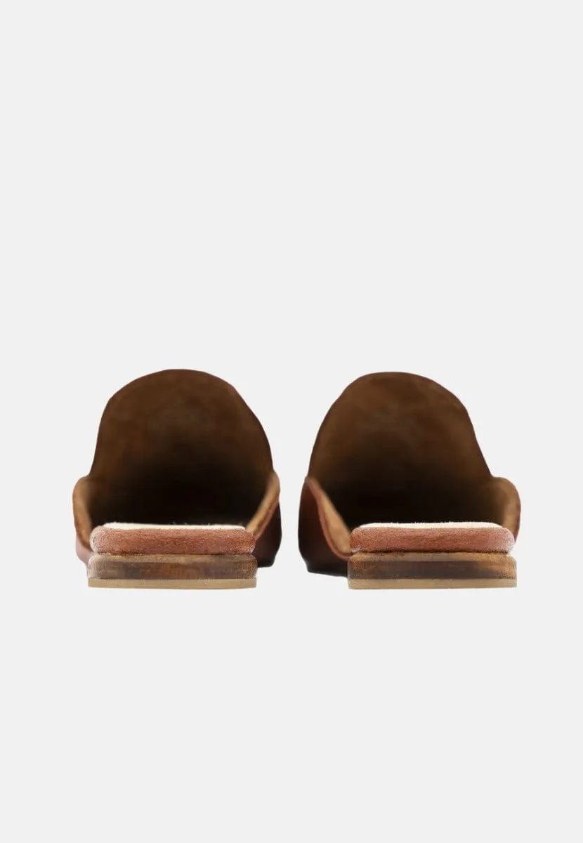Cairo Pinatex® Vegan Leather Mules | Cinnamon