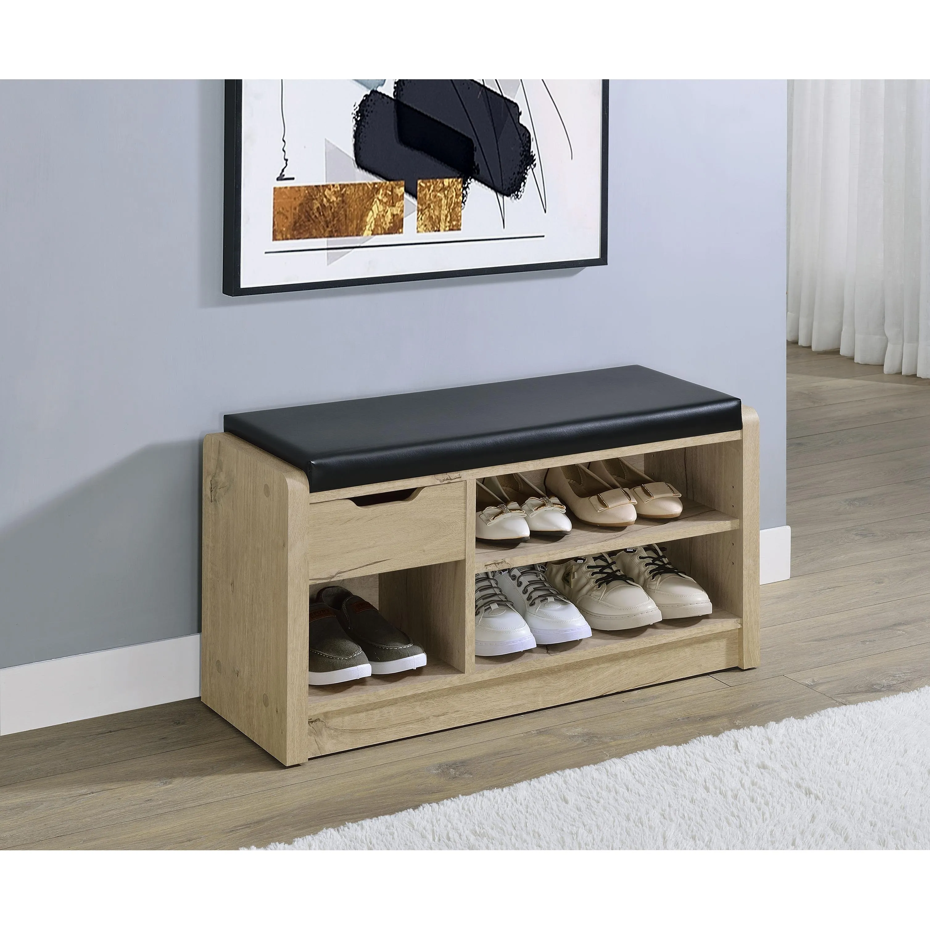 Coaster Furniture Arrington 910322 Storage Bench - White Oak