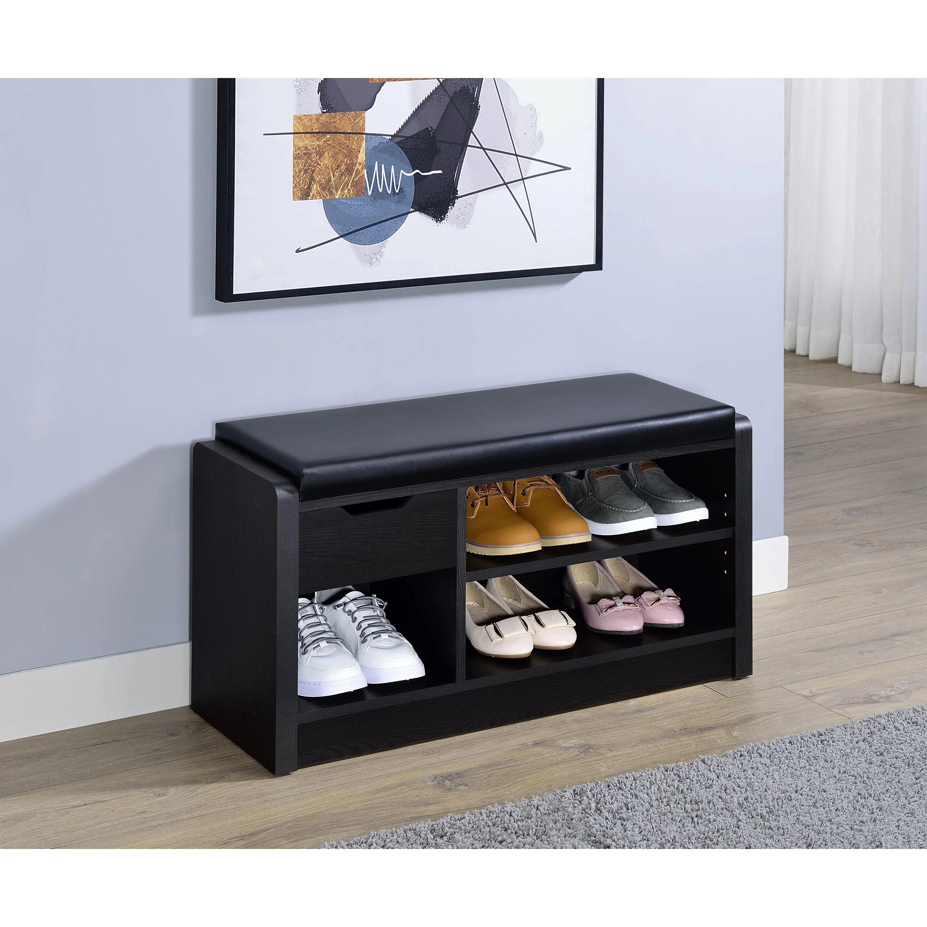 Coaster Furniture Arrington 910323 Storage Bench - Black