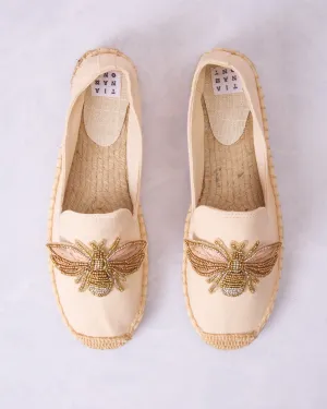 Cream - Bee Espadrilles - Tiana Designs