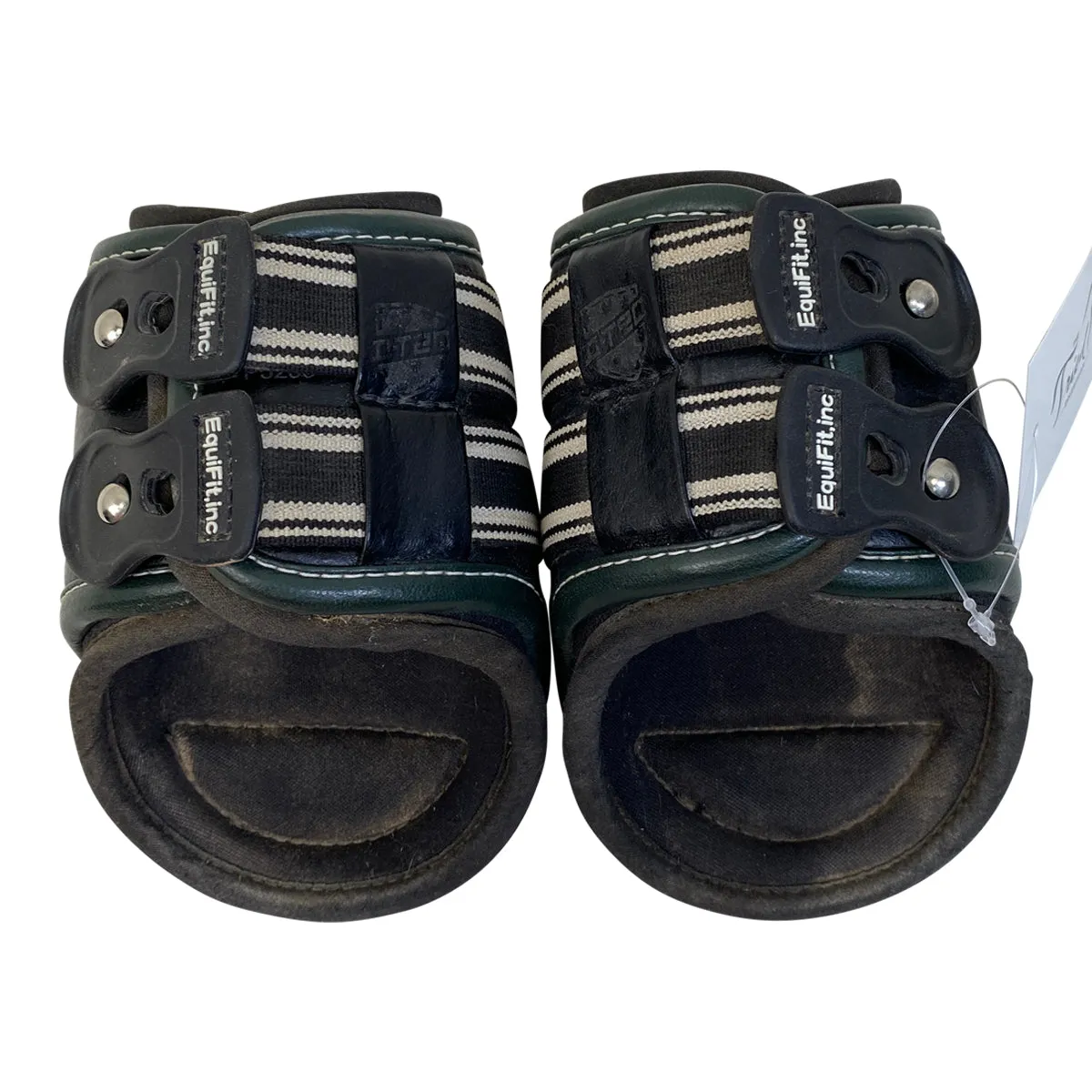 Equifit D-Teq Hind Boot in Black Ostrich/Hunter - Small