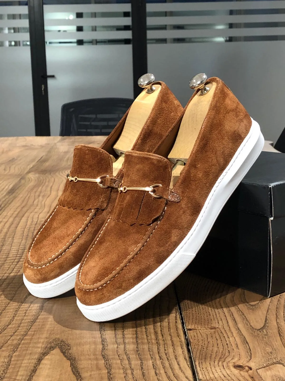 Ferrar Suede Leather Loafers ( 5 Colors)