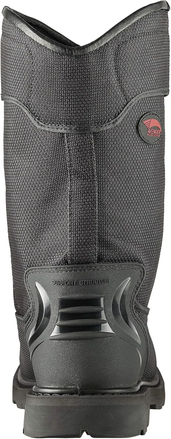 FSI FOOTWEAR SPECIALTIES INTERNATIONAL Men's 7800 Hammer 11" Wellington Carbon Toe Puncture Resistant Waterproof Work Boot