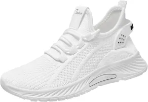 Generic Sneakers for Women Slip On Tennis Shoes Running Non Slip Walking Shoes Gym Workout Breathable Fashion Sneakers
