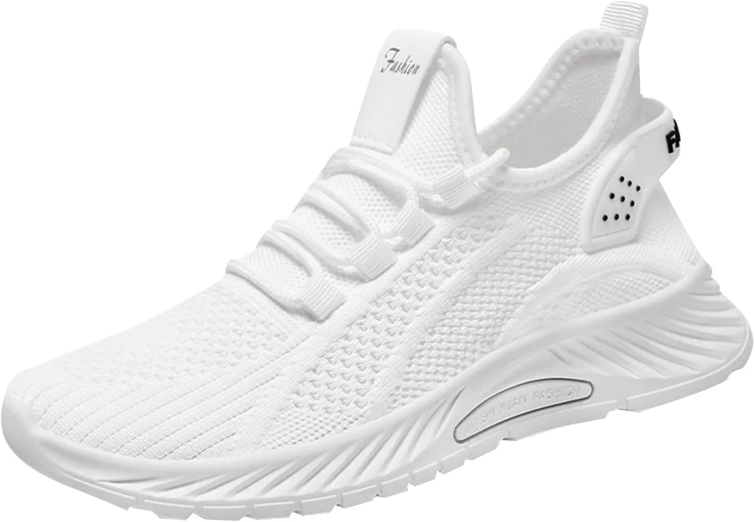 Generic Sneakers for Women Slip On Tennis Shoes Running Non Slip Walking Shoes Gym Workout Breathable Fashion Sneakers