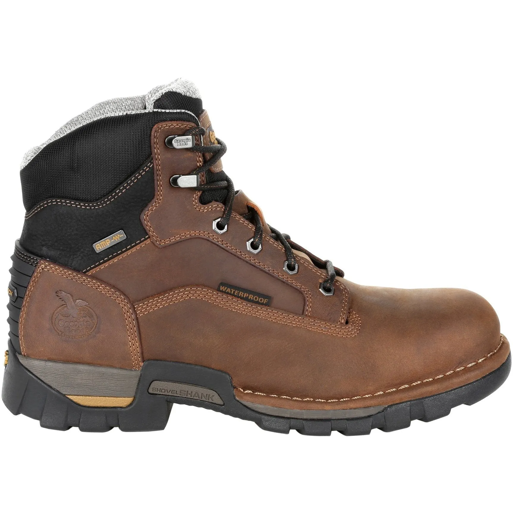 Georgia Men's Eagle One 6" Steel Toe WP Work Boot - Brown - GB00313