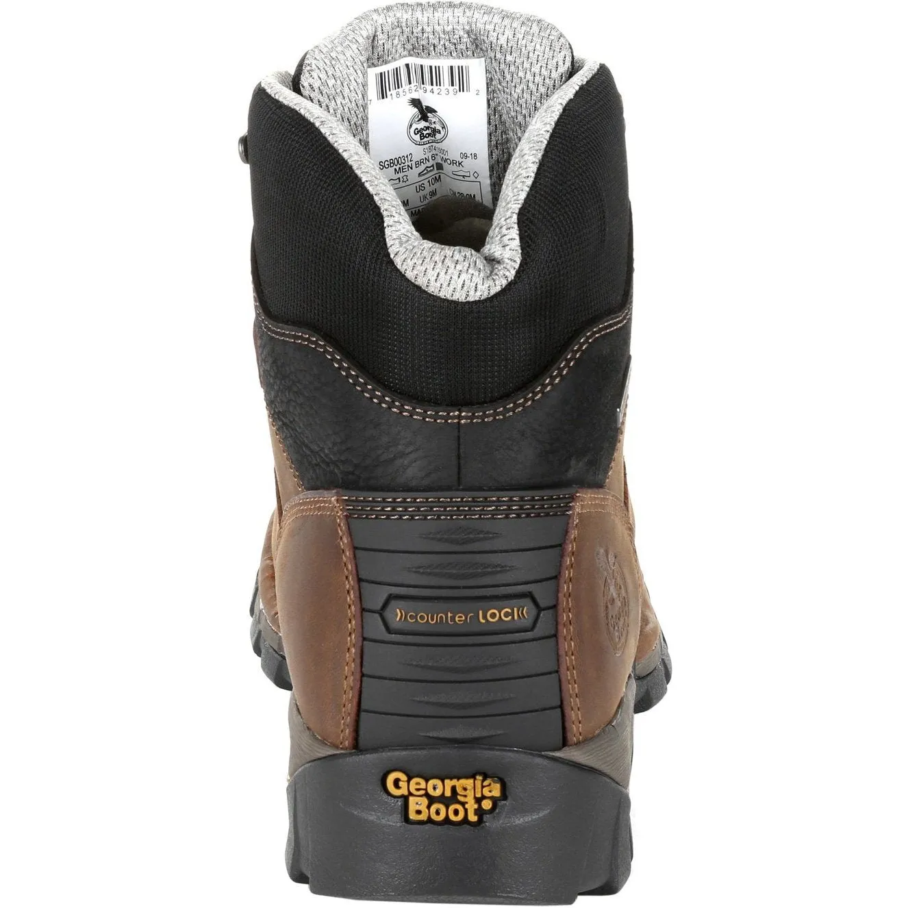 Georgia Men's Eagle One 6" Steel Toe WP Work Boot - Brown - GB00313