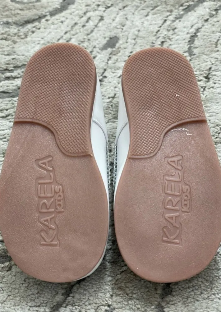 Girls Leather Walker Shoes