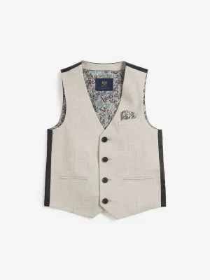 Grey Stand Alone Waistcoat (12mths-16yrs)