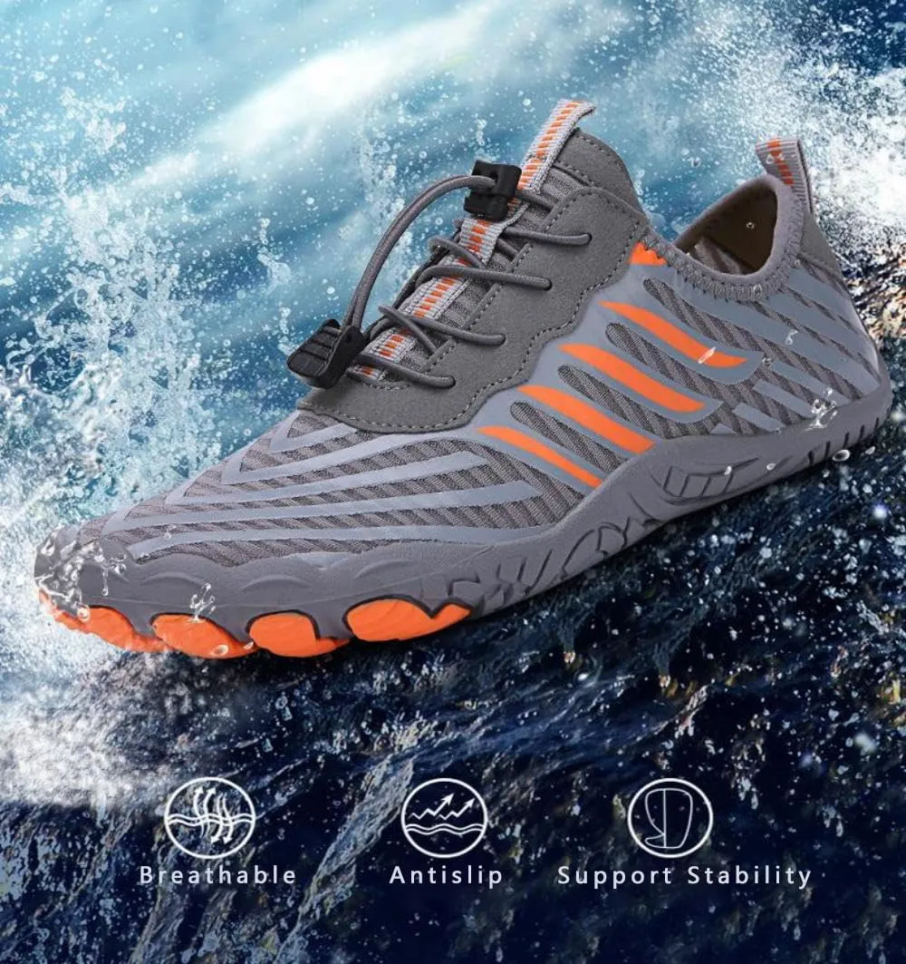 Grounded Footwear Barefoot Shoes for Women, Men Women Slip On Shoes Minimalist Barefoot Shoes Beach Hiking Water Sports Shoes