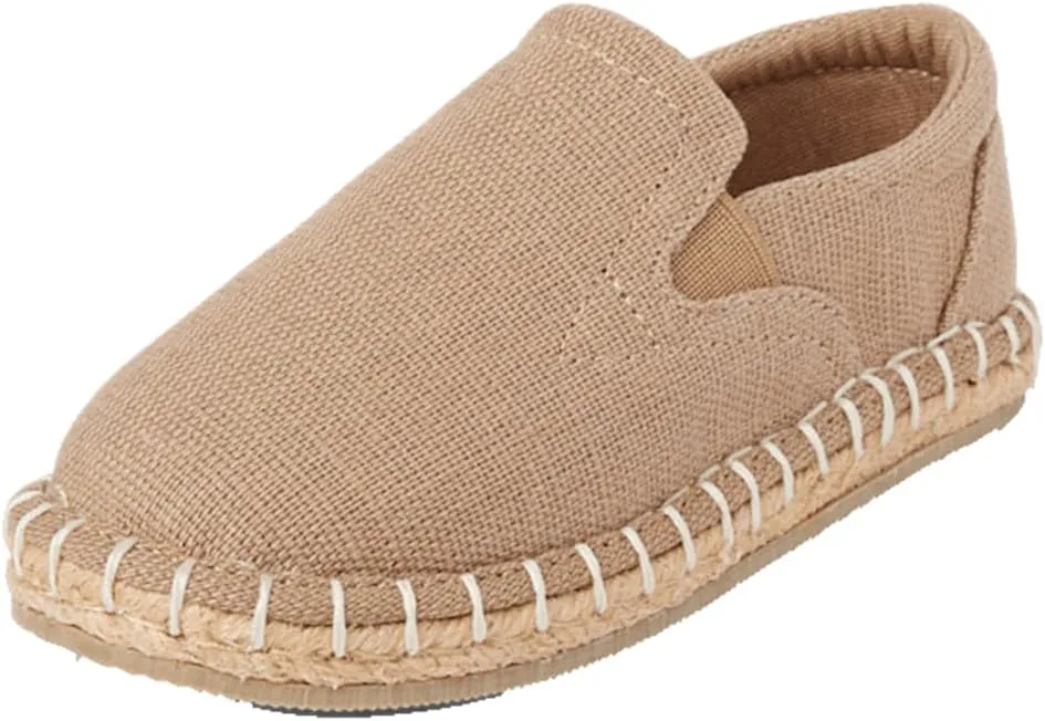 Gymboree Boy's Toddler Espadrille Slip on Shoes Sneaker