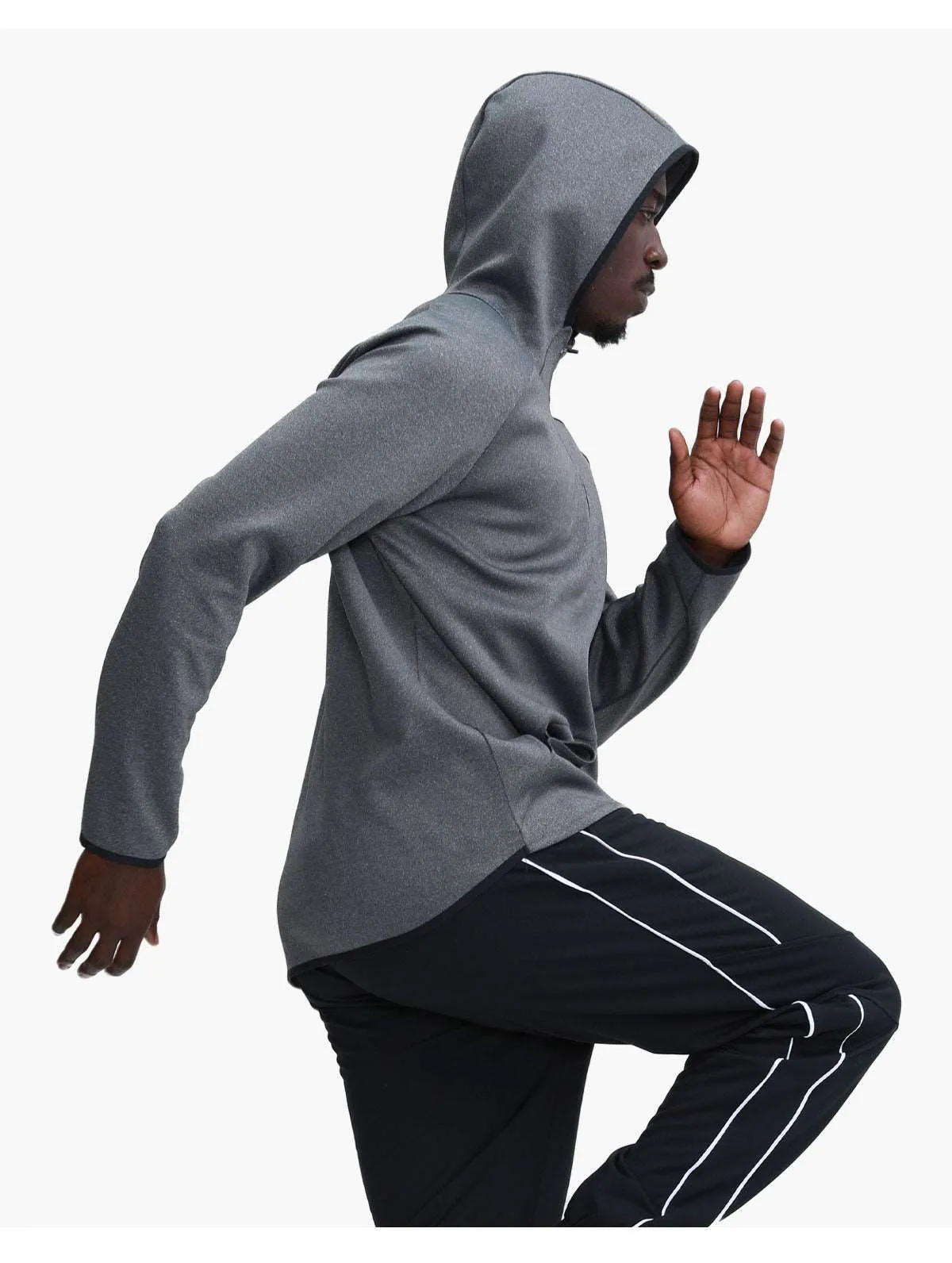 Half zip design quality polyester sports pullover hoodies