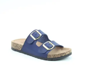 Heavenly Feet Harmony 2 Slip On Sandal Navy