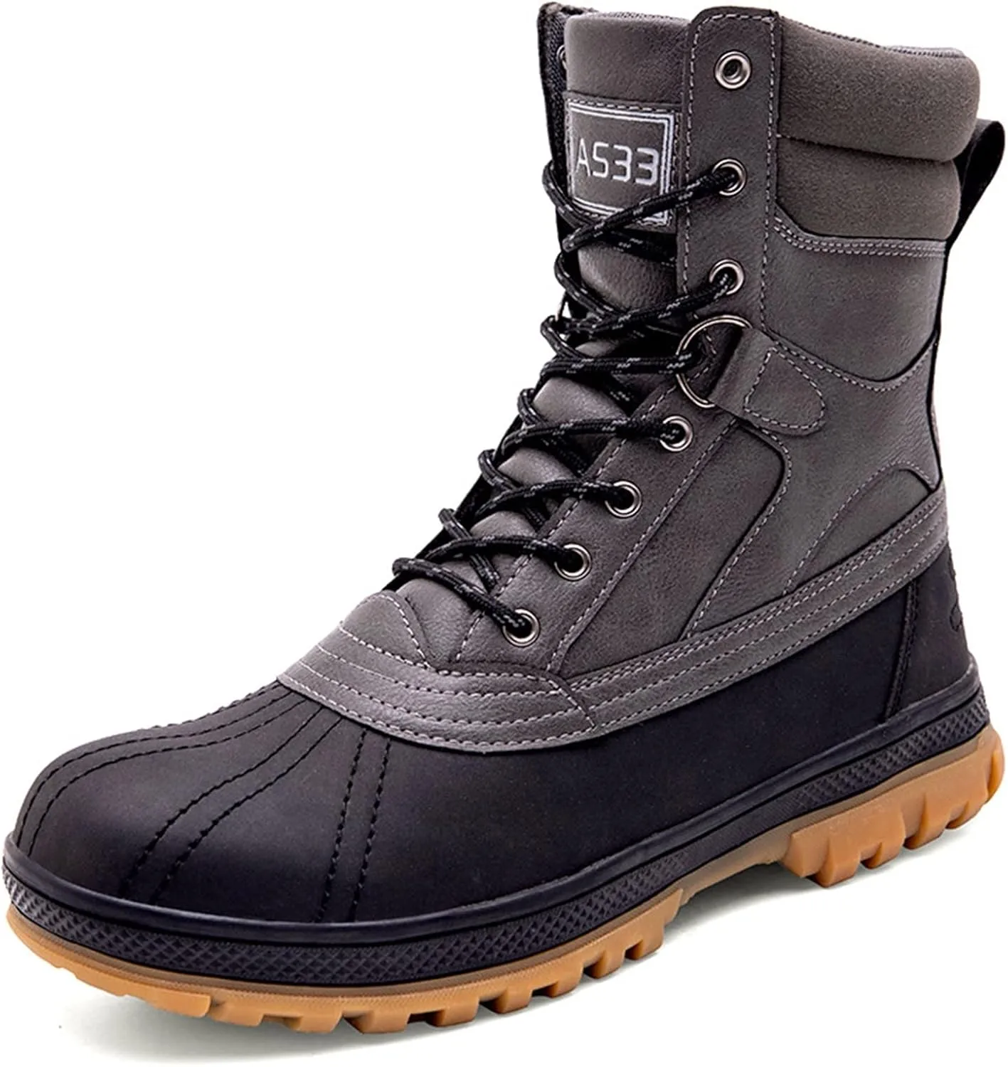 High Rise Hiking Boots, Hiking Boots Mens Waterproof Lightweight, Outdoor High- top Desert Shose, Combat Camping Tactical Climbing Walking Footwear, for Birthday,Father' s Day