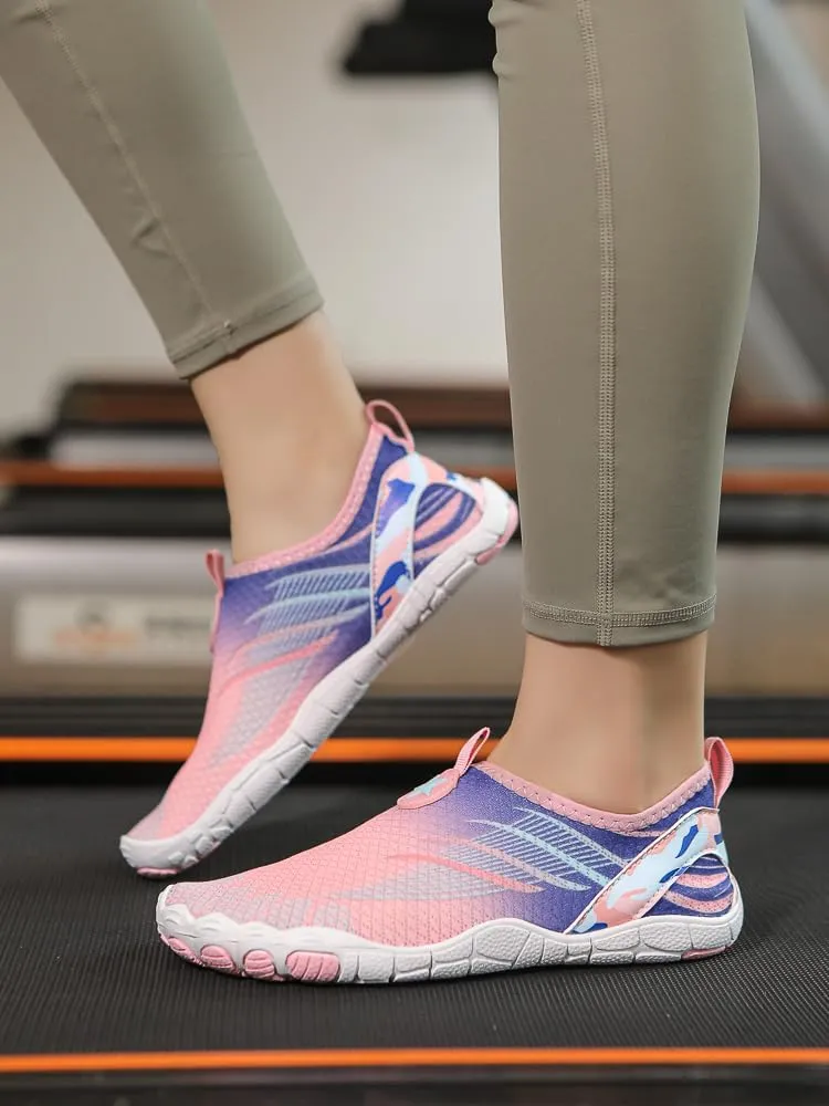 Hike Pro Footwear Barefoot Shoes Women with Wide Toe Box Men Breathable Non-Slip Beach Water Shoes for Swimming & Running Athletic Hiking Footwear