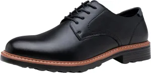 Jousen Men's Dress Shoes Retro Casual Dress Shoes for Men