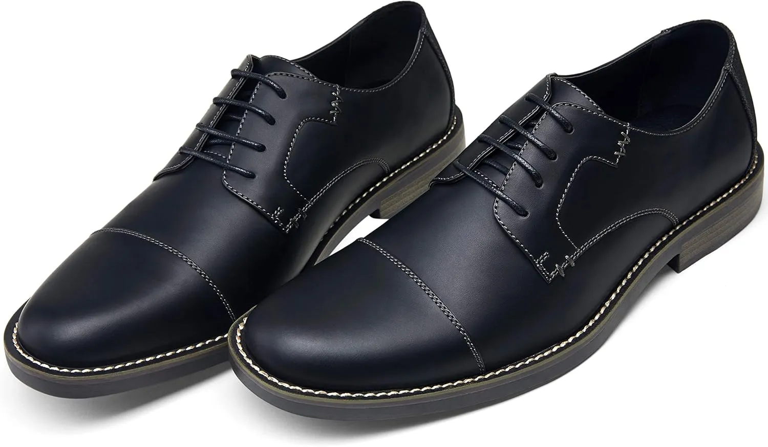 Jousen Men's Dress Shoes Retro Casual Dress Shoes for Men