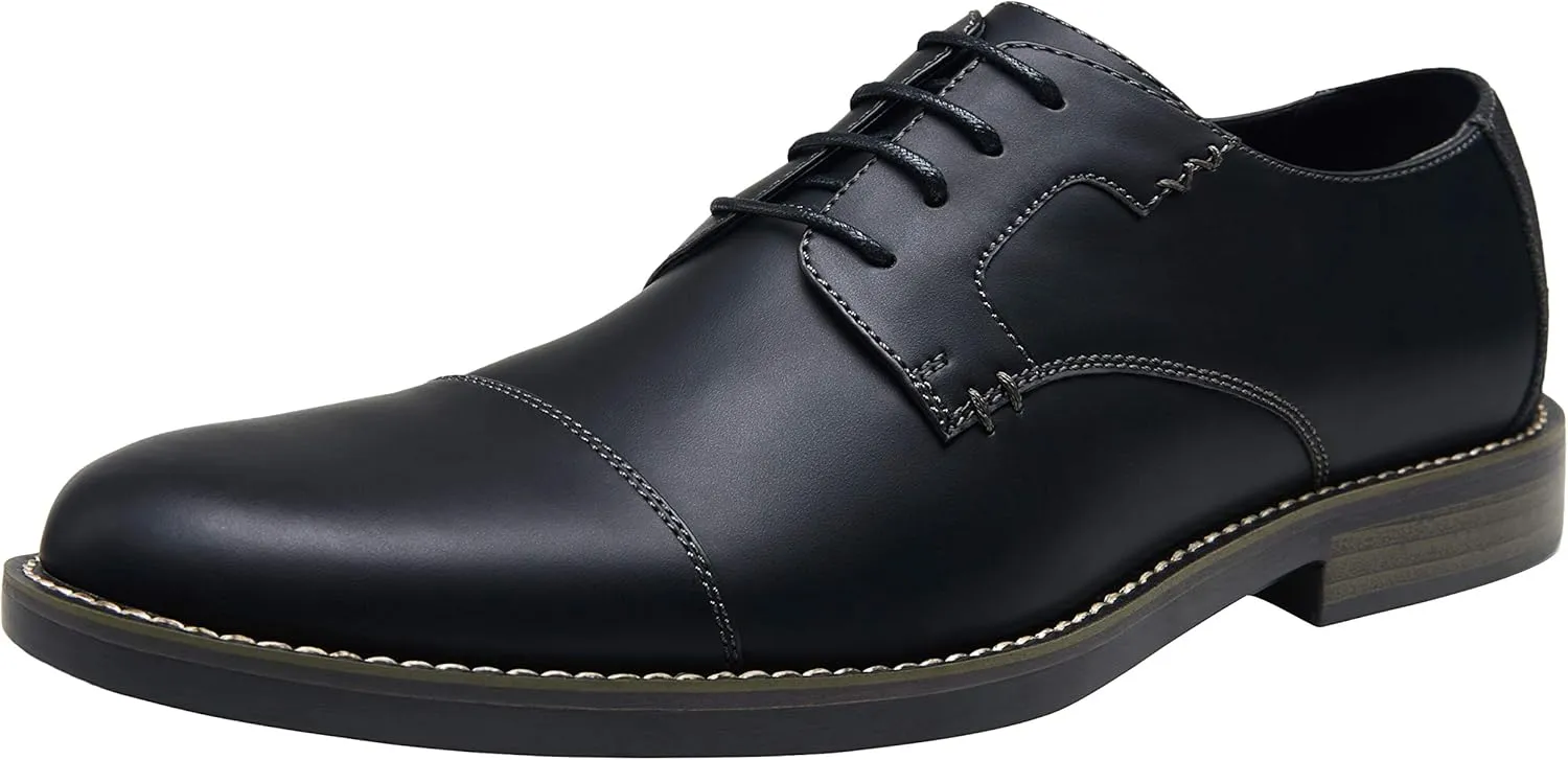 Jousen Men's Dress Shoes Retro Casual Dress Shoes for Men