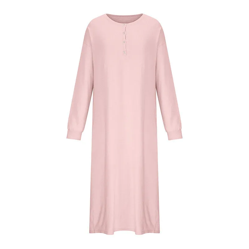 KAMAHE Cross-border dress 2025 style knee-length thin and versatile sweater skirt high waist sweater skirt  knitted skirt