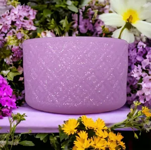 Lilac Glitter | Diamond | Silicone Boot