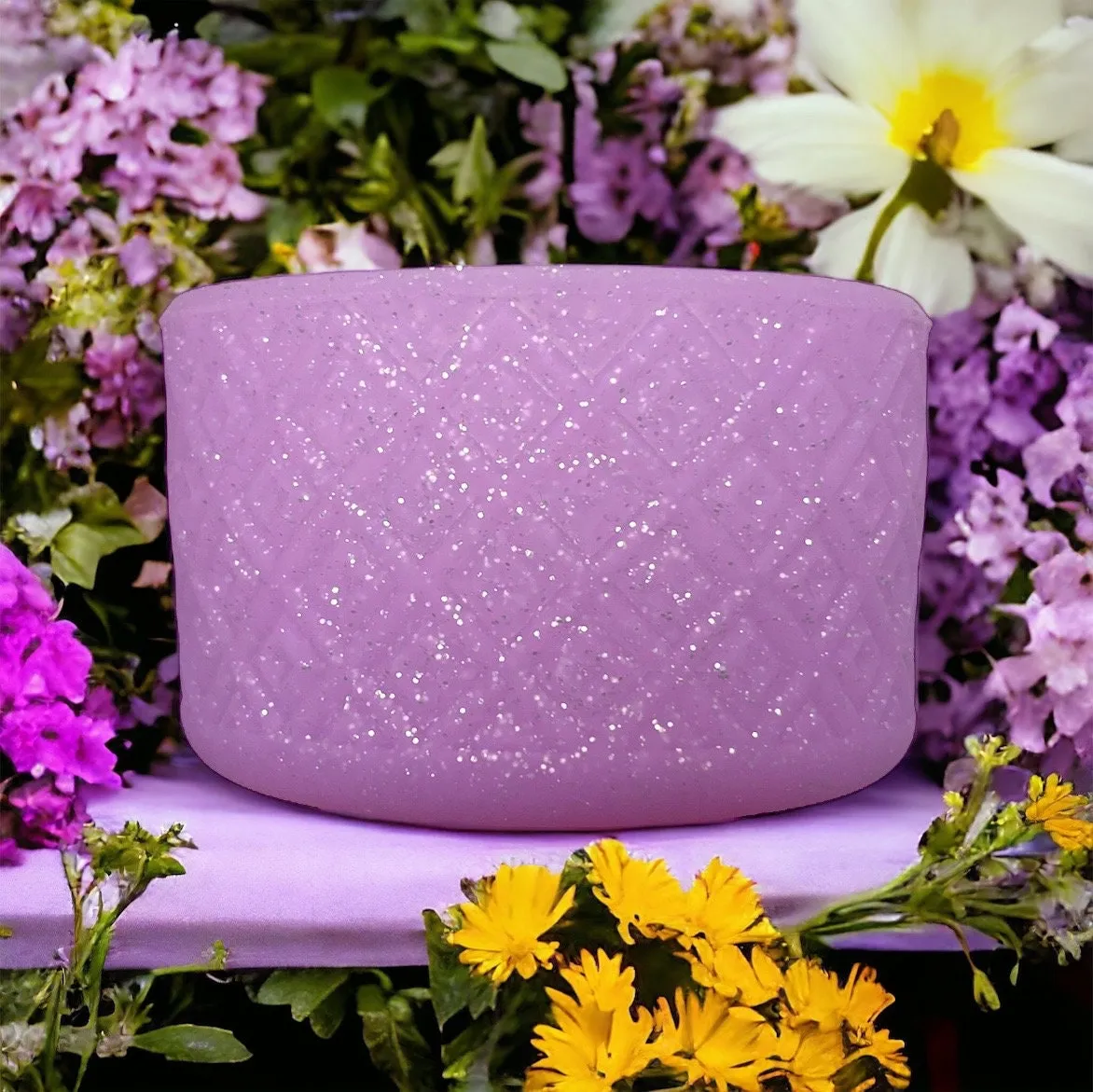 Lilac Glitter | Diamond | Silicone Boot