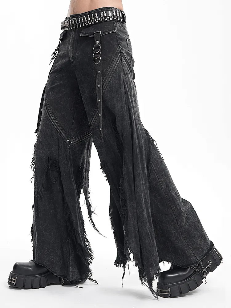 Loose Distressed Jeans Pants for Casual and Urban Styles