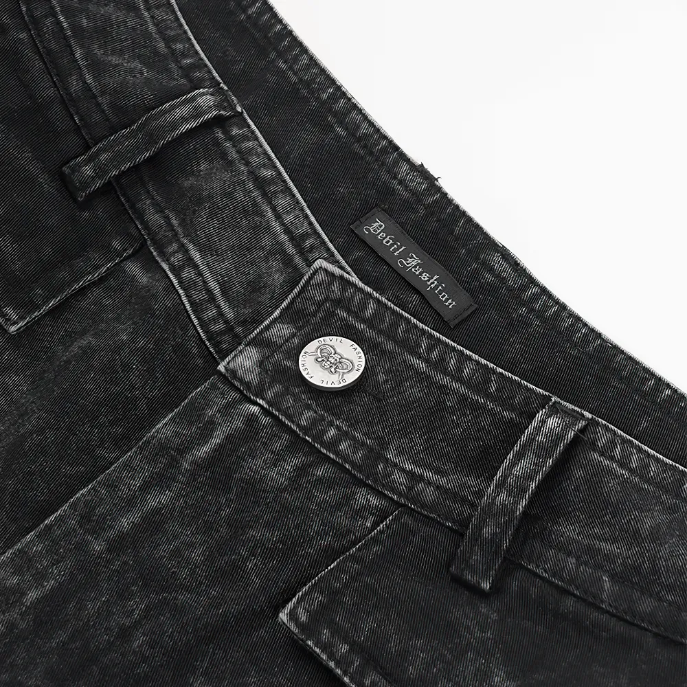 Loose Distressed Jeans Pants for Casual and Urban Styles
