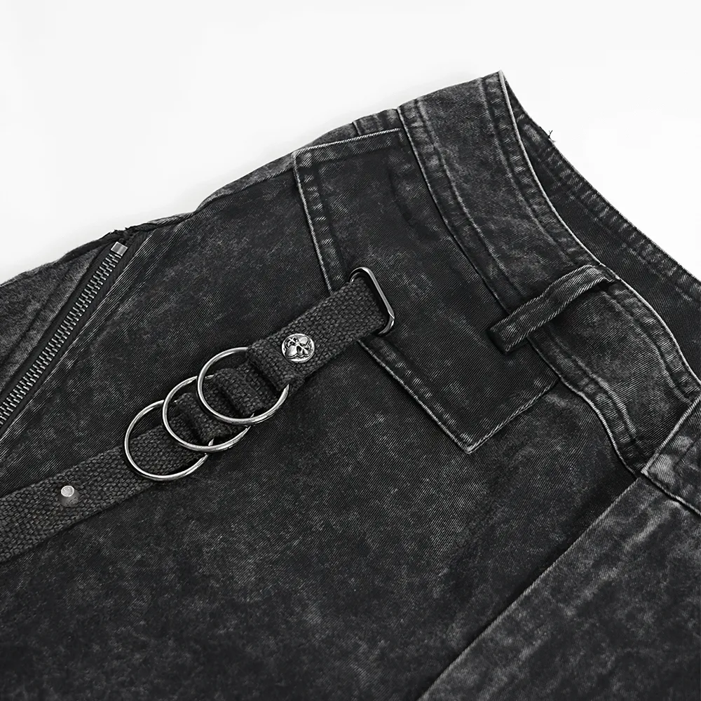 Loose Distressed Jeans Pants for Casual and Urban Styles