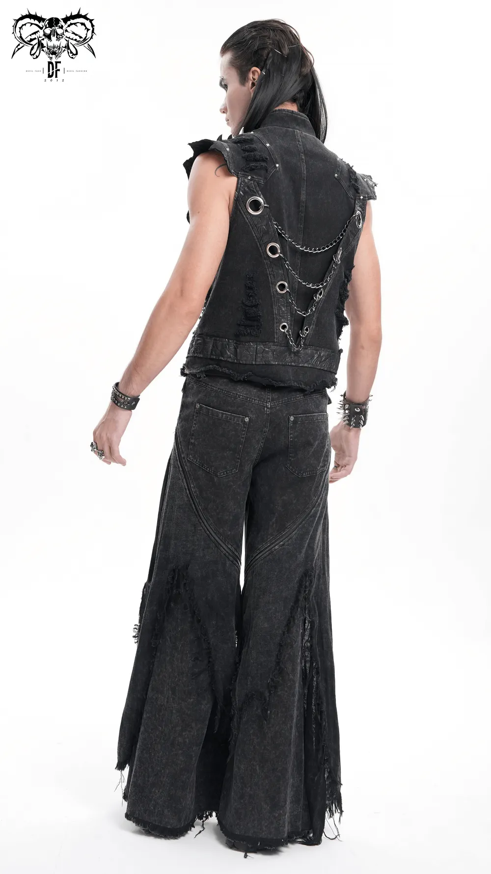 Loose Distressed Jeans Pants for Casual and Urban Styles
