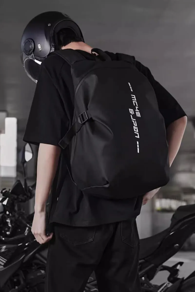 MCYS&JPN Helmet Backpack for Ride & Sports: Waterproof & Versatile