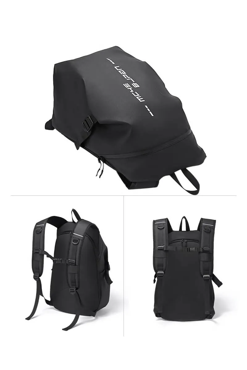 MCYS&JPN Helmet Backpack for Ride & Sports: Waterproof & Versatile