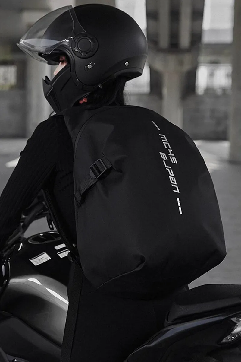 MCYS&JPN Helmet Backpack for Ride & Sports: Waterproof & Versatile