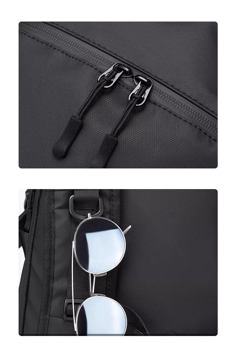 MCYS&JPN Helmet Backpack for Ride & Sports: Waterproof & Versatile