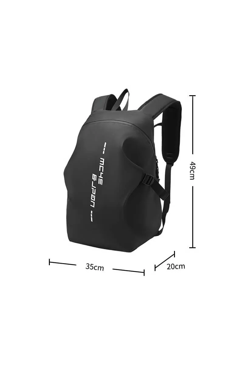 MCYS&JPN Helmet Backpack for Ride & Sports: Waterproof & Versatile
