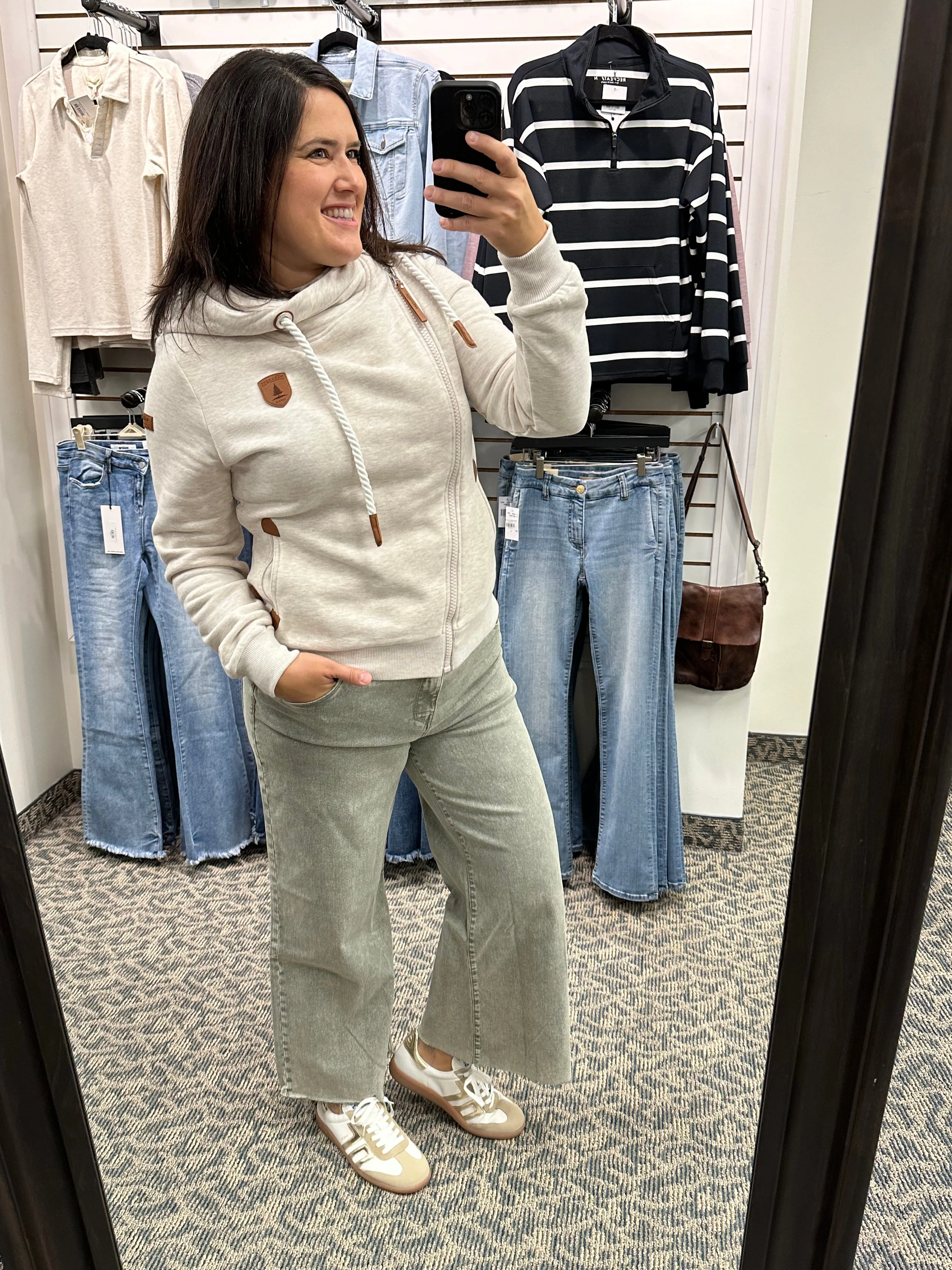Meg Sage Green High Rise Fab AB (Kut)
