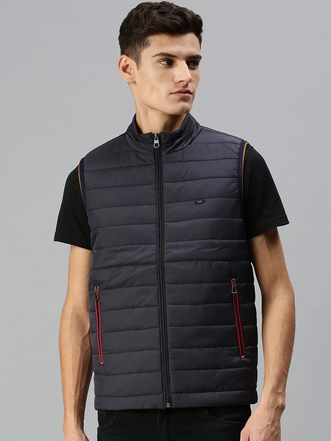 Men Blue Lightweight Tailored Jacket