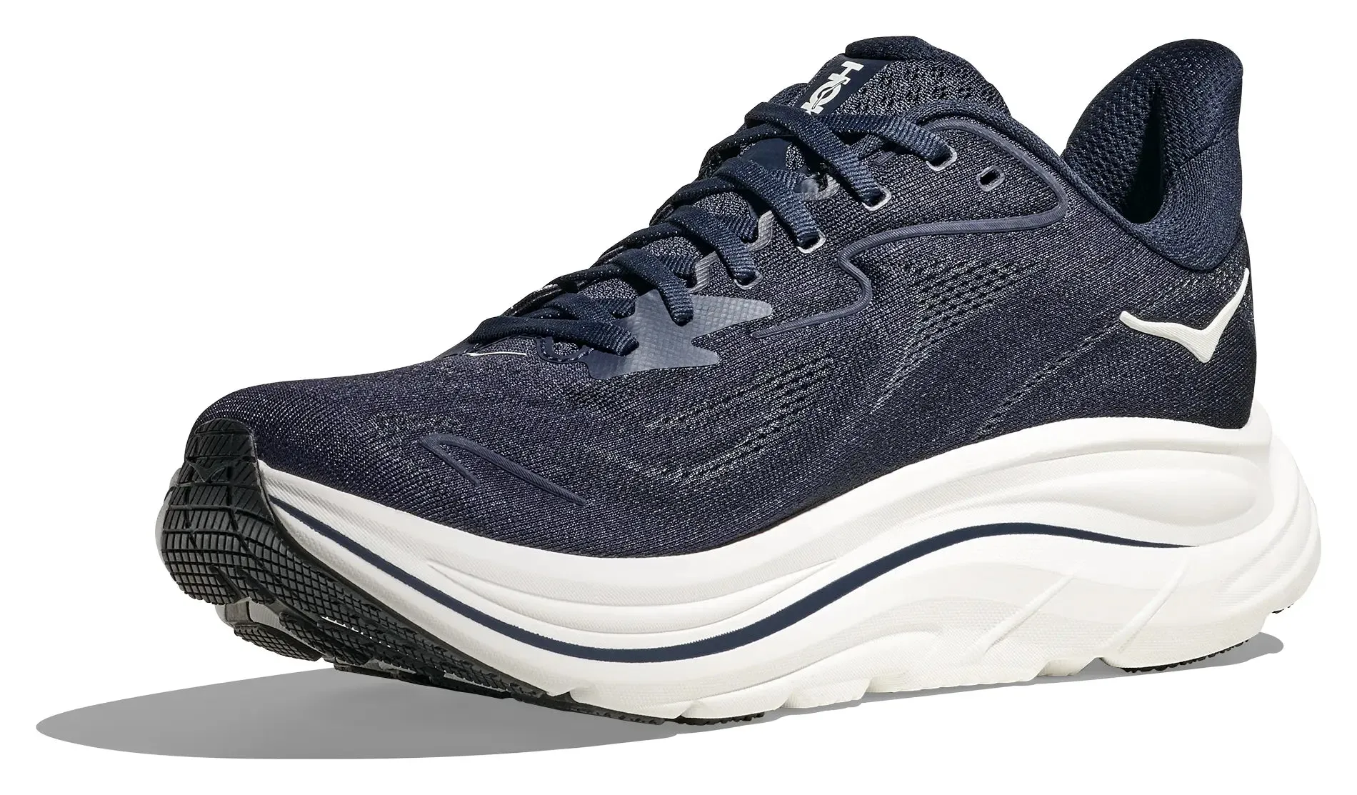 Mens Hoka Clifton 10  Soft Ride, Sleek Fit