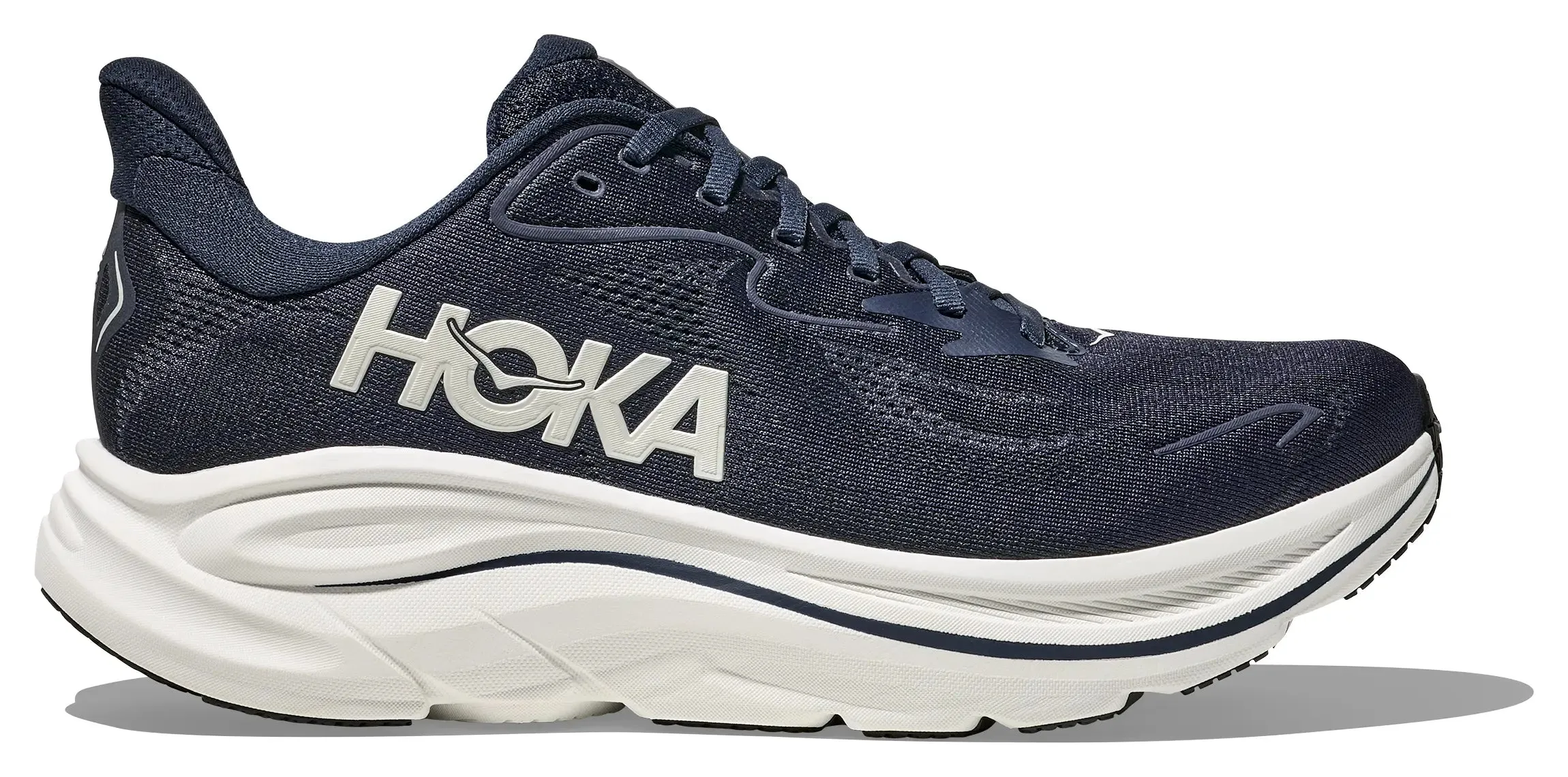 Mens Hoka Clifton 10  Soft Ride, Sleek Fit